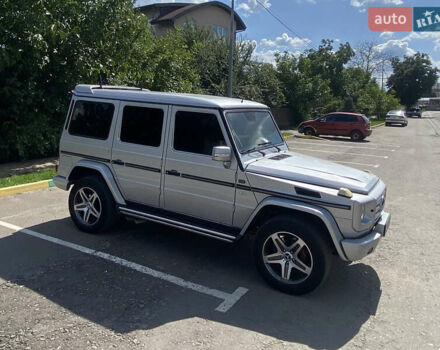 Сірий Мерседес Г-Клас, об'ємом двигуна 5 л та пробігом 207 тис. км за 18500 $, фото 1 на Automoto.ua