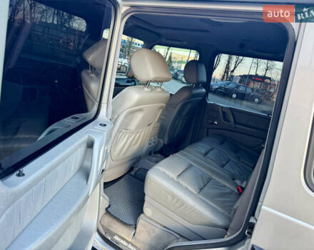 Серый Мерседес Г-Класс, объемом двигателя 4 л и пробегом 276 тыс. км за 33500 $, фото 48 на Automoto.ua