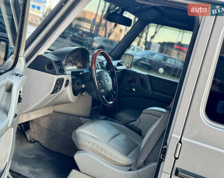 Серый Мерседес Г-Класс, объемом двигателя 4 л и пробегом 276 тыс. км за 33500 $, фото 35 на Automoto.ua