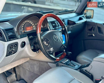 Серый Мерседес Г-Класс, объемом двигателя 4 л и пробегом 370 тыс. км за 29500 $, фото 35 на Automoto.ua