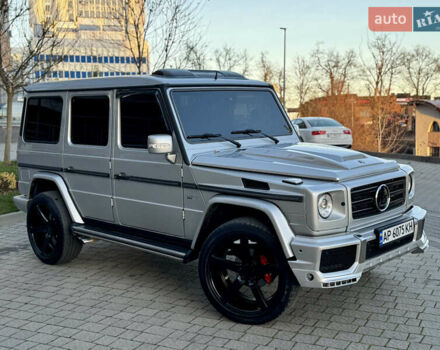 Серый Мерседес Г-Класс, объемом двигателя 4 л и пробегом 276 тыс. км за 33500 $, фото 17 на Automoto.ua