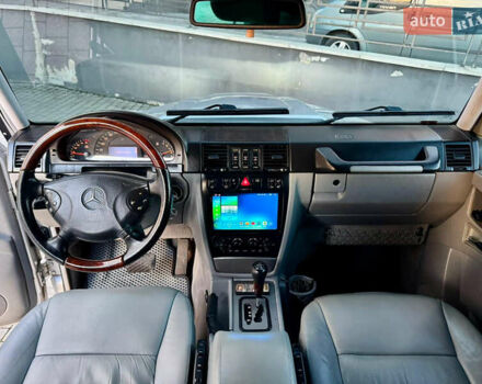 Серый Мерседес Г-Класс, объемом двигателя 4 л и пробегом 370 тыс. км за 29500 $, фото 43 на Automoto.ua