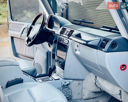 Мерседес Г-Класс 2003 в Кривом Роге на Automoto.ua Серый Мерседес Г-Класс, объемом двигателя 4 л и пробегом 217 тыс. км за 29800 $, фото 21 на Automoto.ua