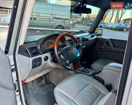 Серый Мерседес Г-Класс, объемом двигателя 4 л и пробегом 370 тыс. км за 29500 $, фото 39 на Automoto.ua