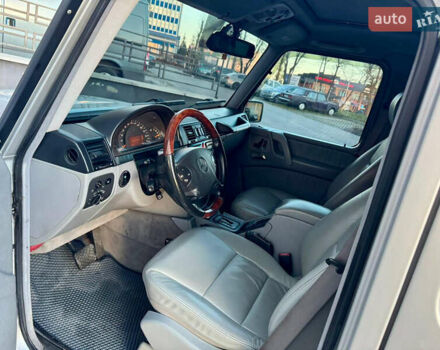 Серый Мерседес Г-Класс, объемом двигателя 4 л и пробегом 370 тыс. км за 29500 $, фото 40 на Automoto.ua