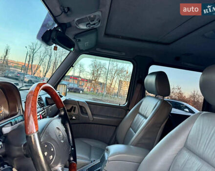 Серый Мерседес Г-Класс, объемом двигателя 4 л и пробегом 370 тыс. км за 29500 $, фото 38 на Automoto.ua