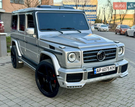 Серый Мерседес Г-Класс, объемом двигателя 4 л и пробегом 276 тыс. км за 33500 $, фото 20 на Automoto.ua
