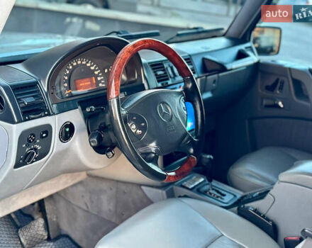 Серый Мерседес Г-Класс, объемом двигателя 4 л и пробегом 370 тыс. км за 29500 $, фото 41 на Automoto.ua