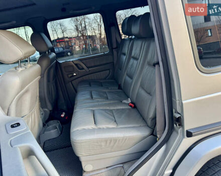 Серый Мерседес Г-Класс, объемом двигателя 4 л и пробегом 276 тыс. км за 33500 $, фото 49 на Automoto.ua