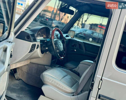 Серый Мерседес Г-Класс, объемом двигателя 4 л и пробегом 370 тыс. км за 29500 $, фото 36 на Automoto.ua