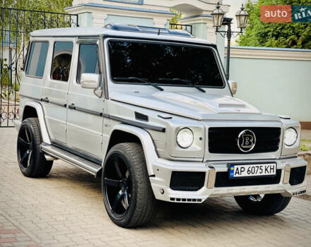 Мерседес Г-Класс 2003 в Кривом Роге на Automoto.ua Серый Мерседес Г-Класс, объемом двигателя 4 л и пробегом 217 тыс. км за 29800 $, фото 3 на Automoto.ua