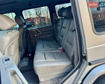 Серый Мерседес Г-Класс, объемом двигателя 4 л и пробегом 370 тыс. км за 29500 $, фото 45 на Automoto.ua