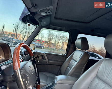 Серый Мерседес Г-Класс, объемом двигателя 4 л и пробегом 276 тыс. км за 33500 $, фото 47 на Automoto.ua