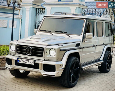 Мерседес Г-Класс 2003 в Кривом Роге на Automoto.ua Серый Мерседес Г-Класс, объемом двигателя 4 л и пробегом 217 тыс. км за 29800 $, фото 7 на Automoto.ua