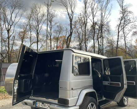 Серый Мерседес Г-Класс, объемом двигателя 5.5 л и пробегом 278 тыс. км за 26999 $, фото 5 на Automoto.ua