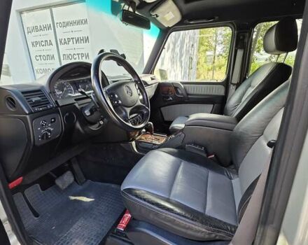 Серый Мерседес Г-Класс, объемом двигателя 4 л и пробегом 262 тыс. км за 29500 $, фото 7 на Automoto.ua