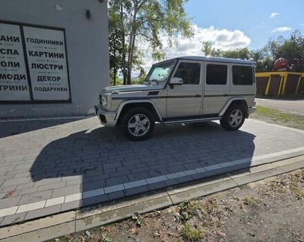Серый Мерседес Г-Класс, объемом двигателя 4 л и пробегом 262 тыс. км за 29500 $, фото 11 на Automoto.ua
