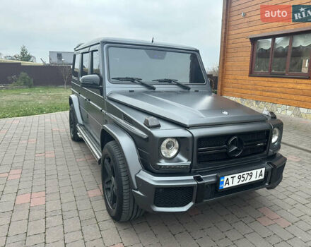 Серый Мерседес Г-Класс, объемом двигателя 5.5 л и пробегом 246 тыс. км за 43000 $, фото 7 на Automoto.ua
