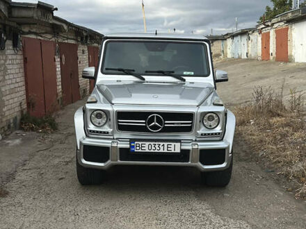 Серый Мерседес Г-Класс, объемом двигателя 5 л и пробегом 270 тыс. км за 31000 $, фото 1 на Automoto.ua