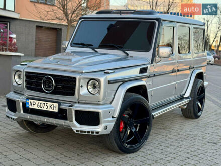 Сірий Мерседес Г-Клас, об'ємом двигуна 4 л та пробігом 370 тис. км за 29500 $, фото 1 на Automoto.ua