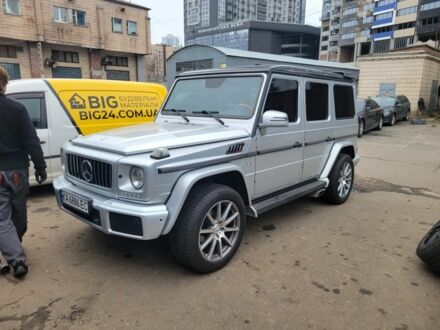 Серый Мерседес Г-Класс, объемом двигателя 5.5 л и пробегом 237 тыс. км за 33000 $, фото 1 на Automoto.ua