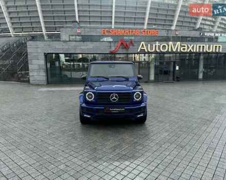 Синий Мерседес Г-Класс, объемом двигателя 3.98 л и пробегом 40 тыс. км за 157000 $, фото 1 на Automoto.ua