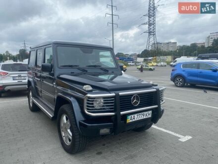 Синій Мерседес Г-Клас, об'ємом двигуна 4 л та пробігом 120 тис. км за 27600 $, фото 1 на Automoto.ua