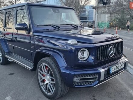 Синий Мерседес Г-Класс, объемом двигателя 3.98 л и пробегом 68 тыс. км за 138800 $, фото 1 на Automoto.ua