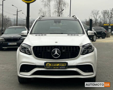 Белый Мерседес ГЛ 450, объемом двигателя 3 л и пробегом 220 тыс. км за 27999 $, фото 1 на Automoto.ua