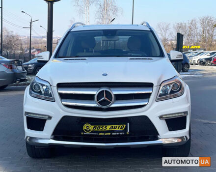 Белый Мерседес ГЛ 450, объемом двигателя 3 л и пробегом 158 тыс. км за 35999 $, фото 1 на Automoto.ua