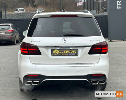 Белый Мерседес ГЛ 450, объемом двигателя 3 л и пробегом 220 тыс. км за 27999 $, фото 4 на Automoto.ua