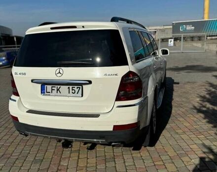 Белый Мерседес ГЛ-класс, объемом двигателя 4.66 л и пробегом 350 тыс. км за 7600 $, фото 6 на Automoto.ua