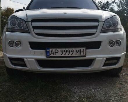 Мерседес ГЛ-класс 2008 в Запорожье на Automoto.ua Белый Мерседес ГЛ-класс, объемом двигателя 5.46 л и пробегом 189 тыс. км за 11500 $, фото 2 на Automoto.ua