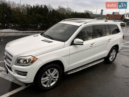 Белый Мерседес ГЛ-класс, объемом двигателя 4.7 л и пробегом 264 тыс. км за 23999 $, фото 1 на Automoto.ua