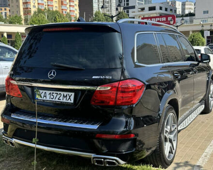 Черный Мерседес ГЛ-класс, объемом двигателя 4.7 л и пробегом 212 тыс. км за 19000 $, фото 2 на Automoto.ua
