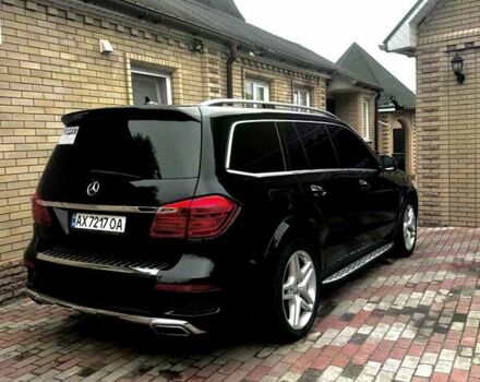 Черный Мерседес ГЛ-класс, объемом двигателя 4.7 л и пробегом 213 тыс. км за 27500 $, фото 1 на Automoto.ua