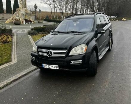 Черный Мерседес ГЛ-класс, объемом двигателя 4.66 л и пробегом 365 тыс. км за 8900 $, фото 1 на Automoto.ua