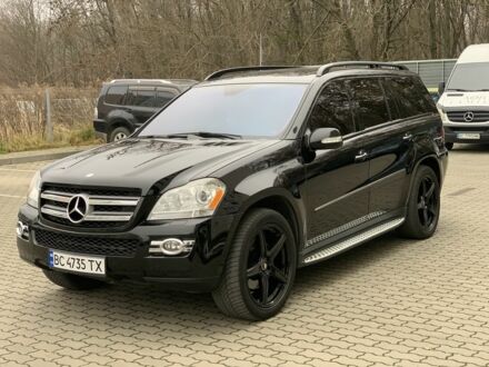 Черный Мерседес ГЛ-класс, объемом двигателя 4.7 л и пробегом 150 тыс. км за 14300 $, фото 1 на Automoto.ua