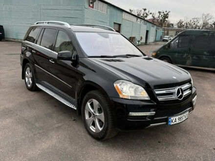 Черный Мерседес ГЛ-класс, объемом двигателя 4.66 л и пробегом 218 тыс. км за 14999 $, фото 1 на Automoto.ua