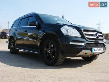 Черный Мерседес ГЛ-класс, объемом двигателя 3 л и пробегом 312 тыс. км за 16500 $, фото 1 на Automoto.ua