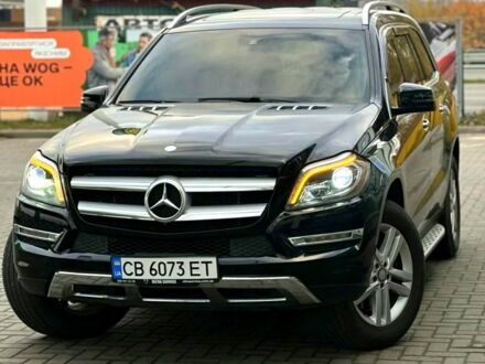 Черный Мерседес ГЛ-класс, объемом двигателя 4.7 л и пробегом 200 тыс. км за 21500 $, фото 1 на Automoto.ua