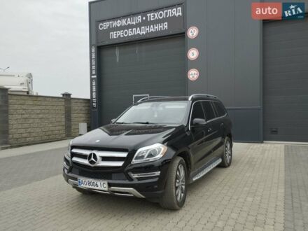 Черный Мерседес ГЛ-класс, объемом двигателя 3 л и пробегом 157 тыс. км за 29500 $, фото 1 на Automoto.ua