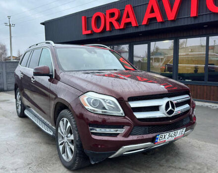 Коричневый Мерседес ГЛ-класс, объемом двигателя 3 л и пробегом 220 тыс. км за 21900 $, фото 1 на Automoto.ua