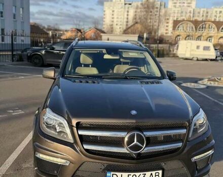Коричневый Мерседес ГЛ-класс, объемом двигателя 4.66 л и пробегом 217 тыс. км за 27000 $, фото 3 на Automoto.ua