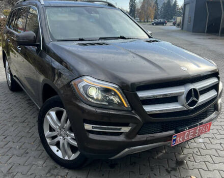 Коричневый Мерседес ГЛ-класс, объемом двигателя 3 л и пробегом 196 тыс. км за 27500 $, фото 2 на Automoto.ua