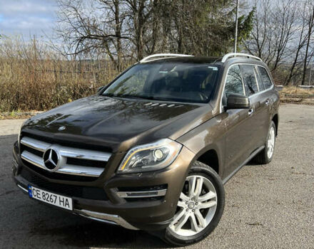 Коричневый Мерседес ГЛ-класс, объемом двигателя 3 л и пробегом 196 тыс. км за 26800 $, фото 1 на Automoto.ua