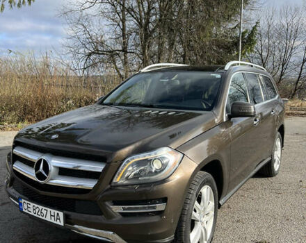 Коричневый Мерседес ГЛ-класс, объемом двигателя 3 л и пробегом 196 тыс. км за 26800 $, фото 2 на Automoto.ua
