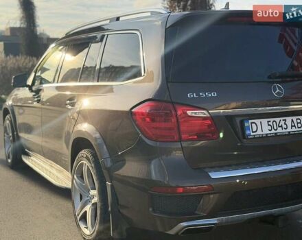 Коричневый Мерседес ГЛ-класс, объемом двигателя 4.66 л и пробегом 217 тыс. км за 27000 $, фото 1 на Automoto.ua