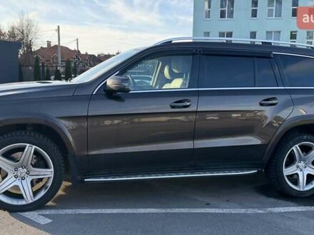 Коричневый Мерседес ГЛ-класс, объемом двигателя 4.66 л и пробегом 217 тыс. км за 27000 $, фото 1 на Automoto.ua