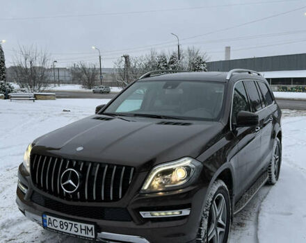 Коричневый Мерседес ГЛ-класс, объемом двигателя 2.99 л и пробегом 253 тыс. км за 28500 $, фото 1 на Automoto.ua